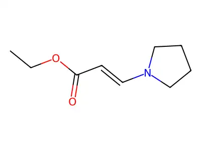 (E)-Ethyl 3-(pyrrolidin-1-yl)acrylate structure