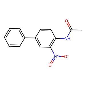 N-(3-硝基(1,1'-联苯)-4-基)乙酰胺 structure