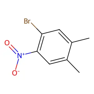 1-Bromo-4,5-dimethyl-2-nitrobenzene structure