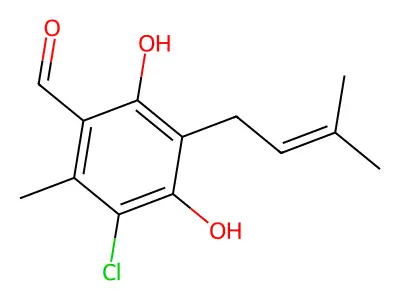 Colletochlorin D structure
