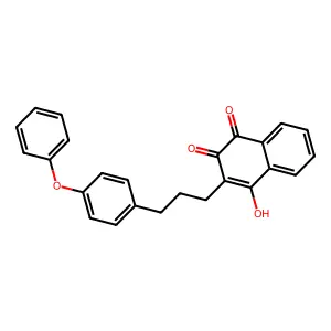 Acetamide, 2,2'-(1,4-phenylenebis(oxy))bis(N-(1,1-dimethylethyl)- structure