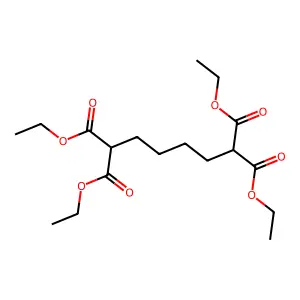 Benzenamine, 4,4'-(1,2-ethanediylbis(oxy))bis(N,N-bis(2-chloroethyl)- structure
