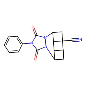 dioxo(phenyl)[?]carbonitrile structure