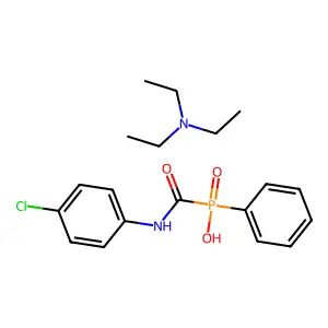 Phosphinic acid, (p-chlorocarbaniloyl)phenyl- structure
