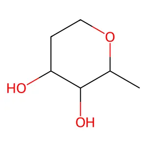 Hexitol, 1,5-anhydro-2,6-dideoxy- structure