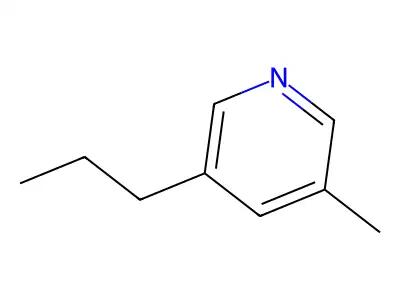 3-Methyl-5-propylpyridine structure