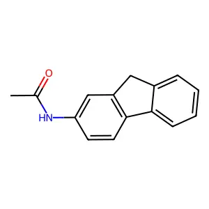 2-Acetylaminofluorene structure