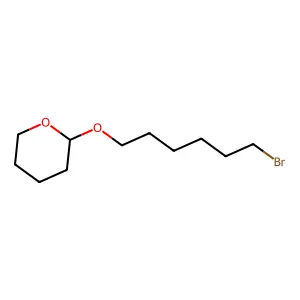 2-[(6-bromohexyl)oxy]tetrahydro-2H-pyran structure