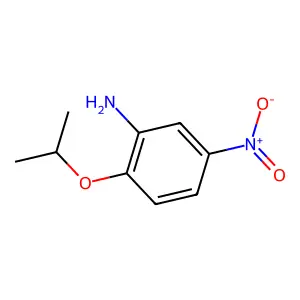 Aniline, 2-isopropoxy-5-nitro- structure