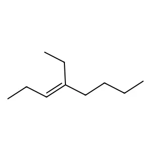4-Ethyl-3-octen structure
