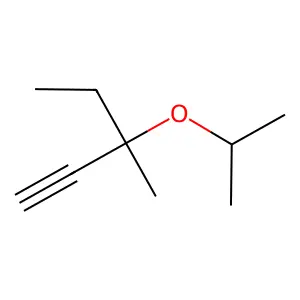 1-Pentyne, 3-methyl-3-(1-methylethoxy)- structure