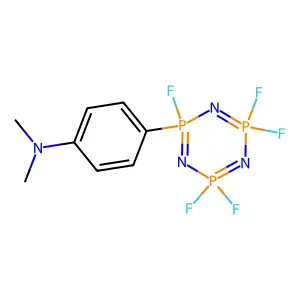 N,N-dimethyl-4-(2,4,4,6,6-pentafluoro-1,3,5-triaza-2 structure