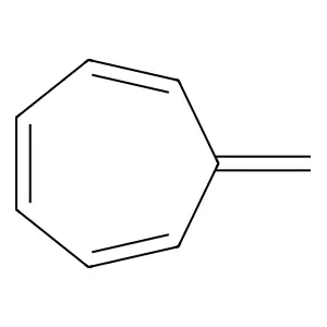 7-Methylene-1,3,5-cycloheptatriene structure