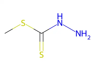 Methyldithiocarbazate structure