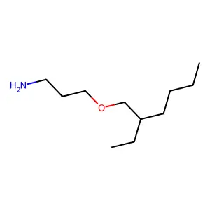 2-乙基己基-3-氨基丙基醚 structure