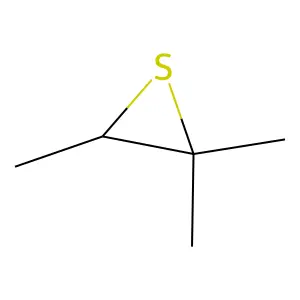 Trimethylthiirane structure