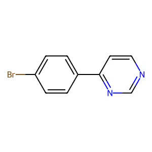4-(4-Bromophenyl)pyrimidine structure