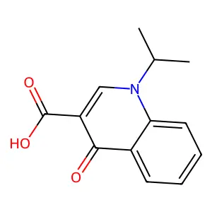 4-Oxo-1-(propan-2-yl)-1,4-dihydroquinoline-3-carboxylate structure