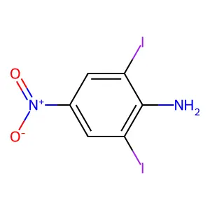 2,6-Diiodo-4-nitroaniline structure