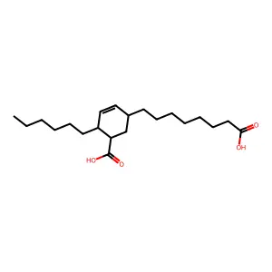 环羧丙基油酸 structure