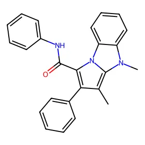 3,4-dimethyl-N,2-diphenylpyrrolo[1,2-a]benzimidazole-1-carboxamide structure
