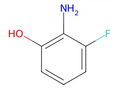 2-Amino-3-fluorophenol structure