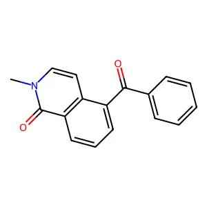 5-Benzoyl-2-methyl-1(2H)-isoquinolinone structure