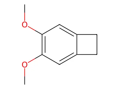 3,4-Dimethoxybicyclo[4.2.0]octa-1,3,5-triene structure