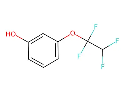 3-(1,1,2,2-Tetrafluoroethoxy)phenol structure
