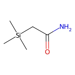 Acetamide, 2-(trimethylsilyl)- structure
