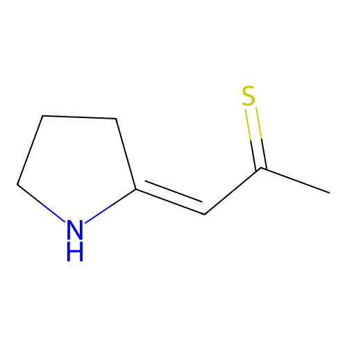 2-Propanethione, 1-(2-pyrrolidinylidene)- structure