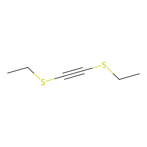 1,2-Bis(ethylsulfanyl)acetylene structure