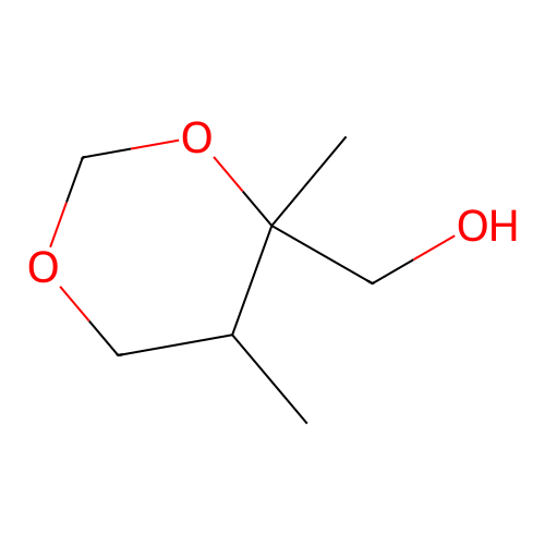 1,3-Dioxane-4-methanol, 4,5-dimethyl- structure
