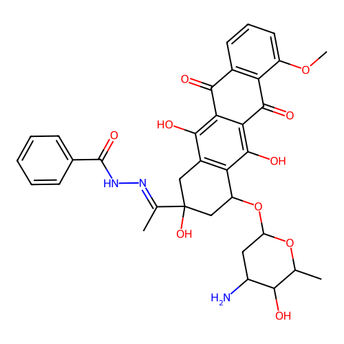 佐柔比星 structure