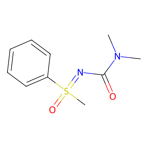 Sulfoximine, N-[(dimethylamino)carbonyl]-S-methyl-S-phenyl- structure