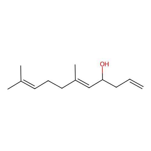 6,10-Dimethylundeca-1,5,9-trien-4-ol structure