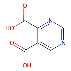 4,5-Pyrimidinedicarboxylic acid structure