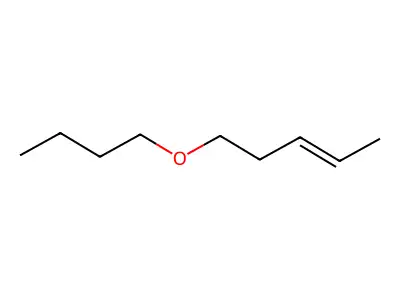2-Pentene, 5-butoxy-, (E)- structure