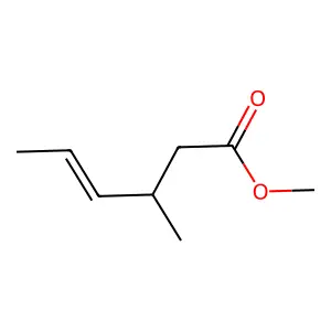 3-Methyl-4-hexenoic acid methyl ester structure