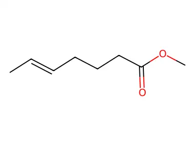 5-Heptenoic acid, methyl ester, (E)- structure