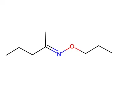 2-Pentanone O-propyl oxime structure