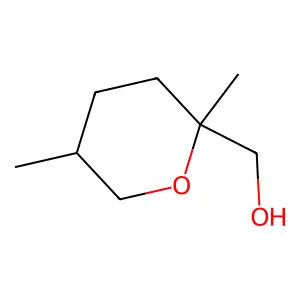 Tetrahydro-2,5-dimethyl-2H-pyran-2-methanol structure