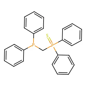 [(Diphenylphosphanyl)methyl](diphenyl)sulfanylidene-lambda~5~-phosphane structure