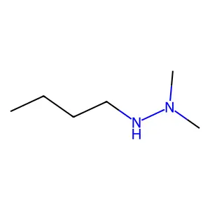 2-Butyl-1,1-dimethylhydrazine structure