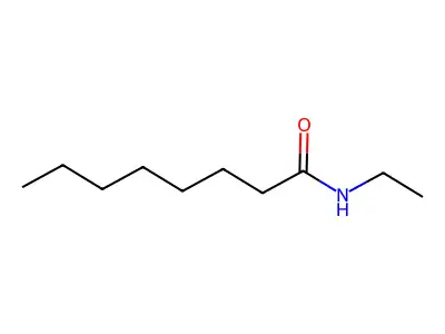 N-ethyloctanamide structure