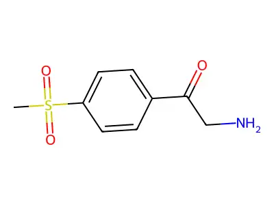 2-Amino-1-(4-methanesulfonylphenyl)ethan-1-one structure