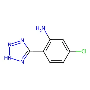5-Chloro-2-(1H-tetrazol-5-yl)aniline structure