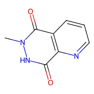 6-Methyl-6,7-dihydropyrido[2,3-d]pyridazine-5,8-dione structure