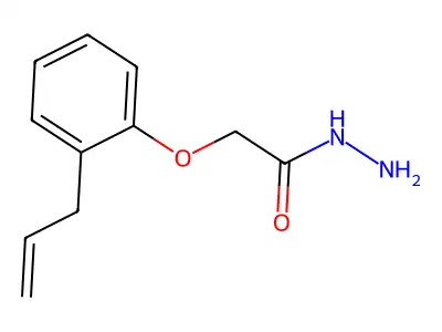 2-(2-Allylphenoxy)acetohydrazide structure