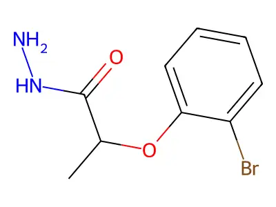 2-(2-Bromophenoxy)propanohydrazide structure